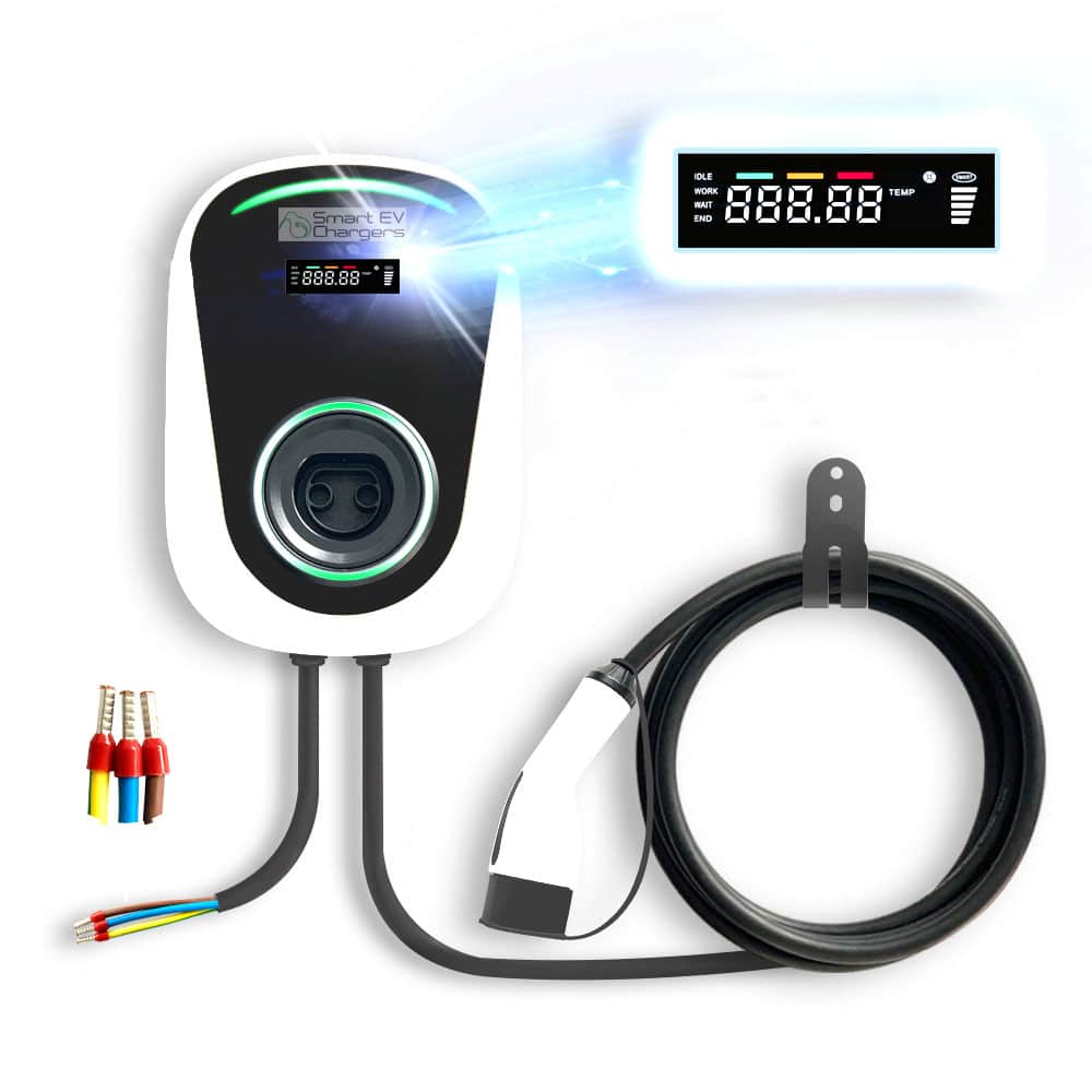 Wall mount ev charger front view