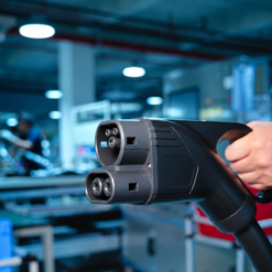 ccs2 cable holding in hand